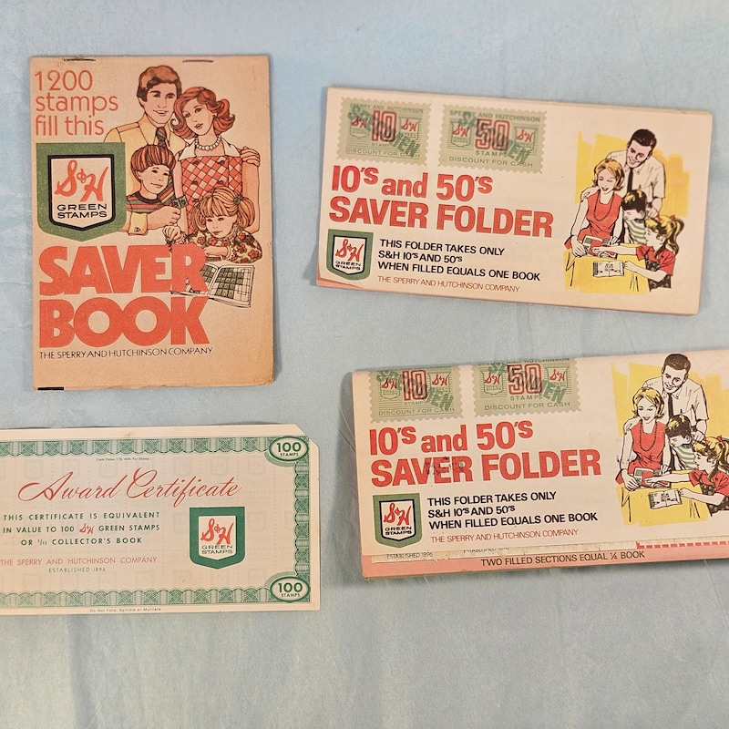 S and H Green Stamps Etsy