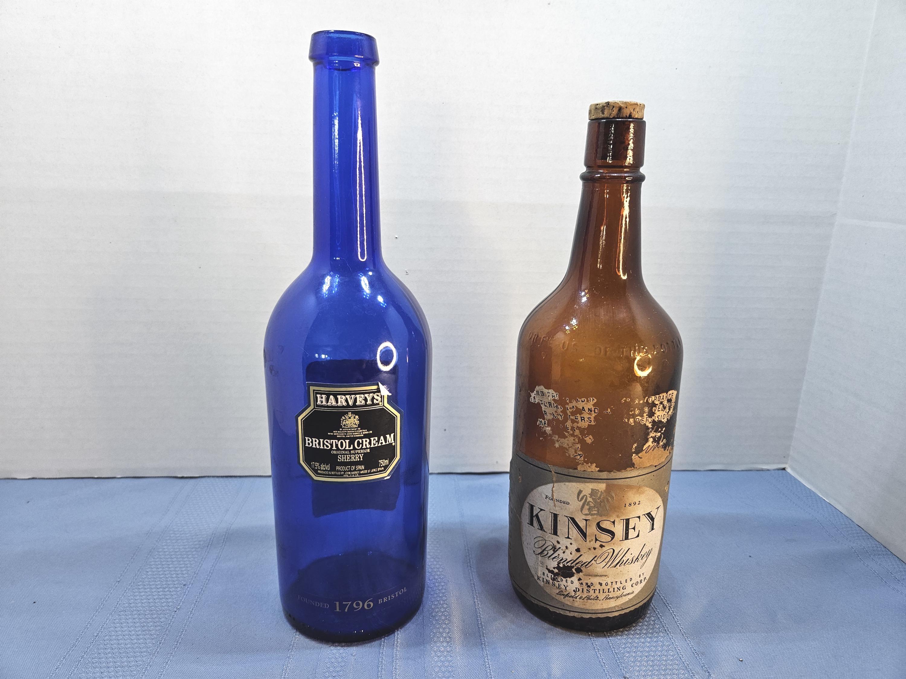 Vintage Sherry Bottle - Etsy
