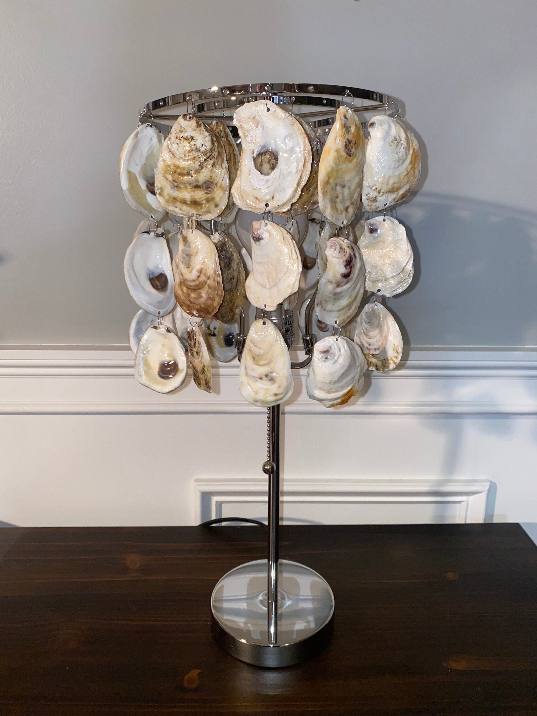 Oyster Shell Lamp Etsy Australia