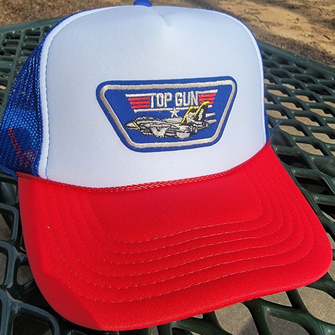 Top Gun Trucker Hat Etsy