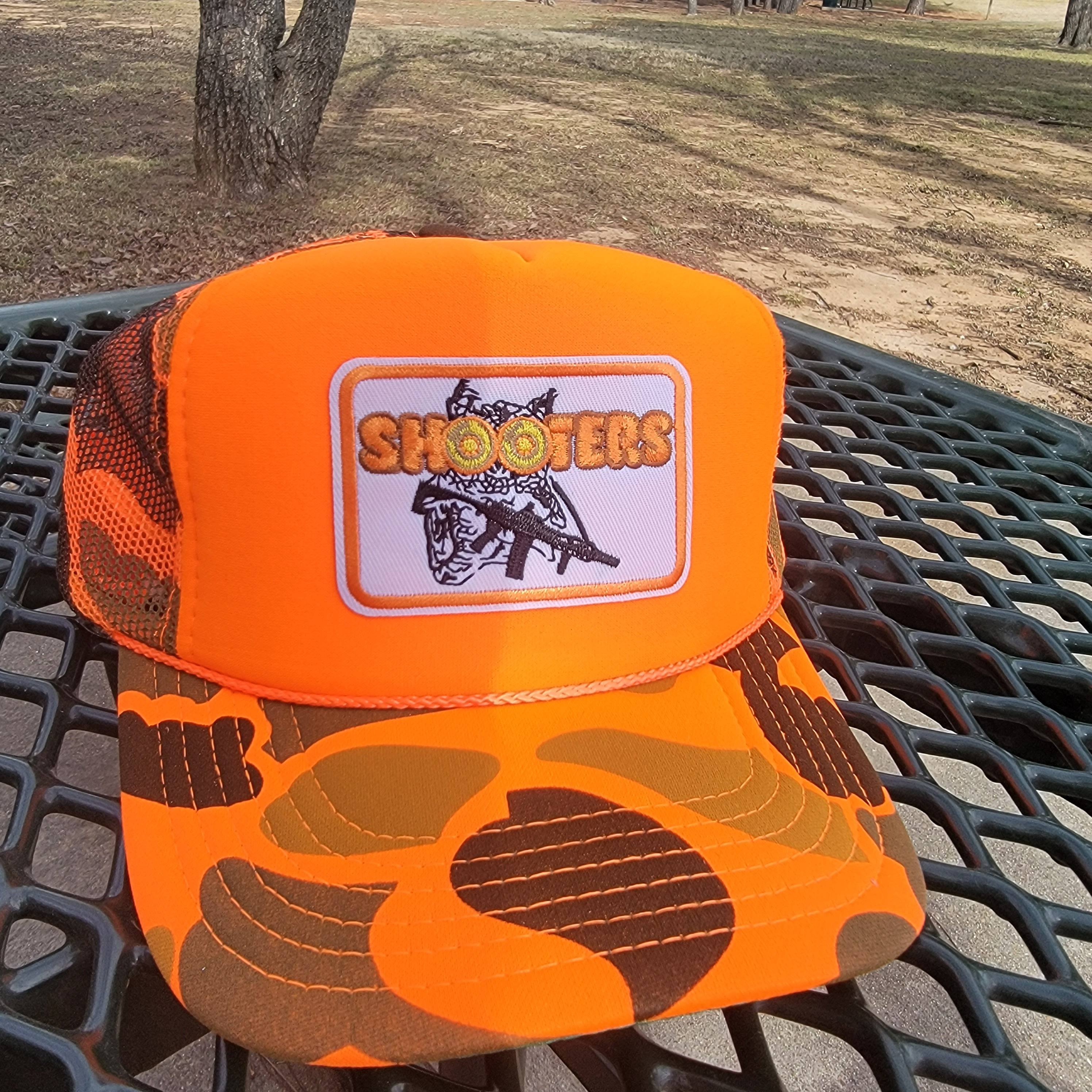 VTG Speedy's Kart Shop Hwy 129 North Gainesville Georgia Mesh SnapBack  Camo Hat