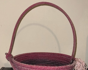 Vintage French Metal Wire Basket, Farmhouse Antiques Vintage French Metal Wire Basket, Farmhouse Antiques