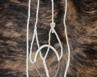 Handmade Mule Tape Halter, Average Horse, Western Cowboy Horse Tack, Special Design