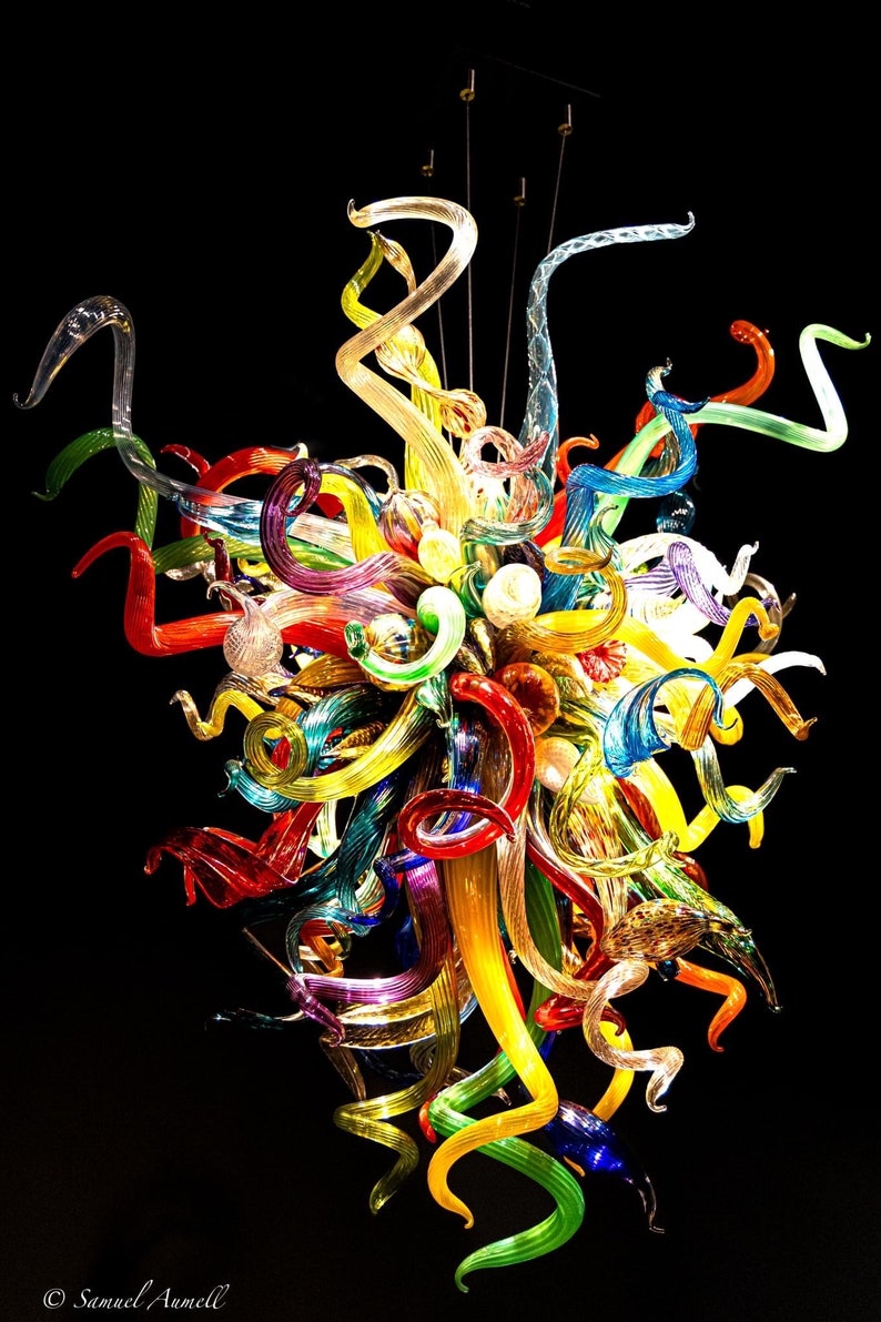 Chihuly Glass, Glass, Photography, Photography Print, Nature Print, Wall Art, Landscape Photo