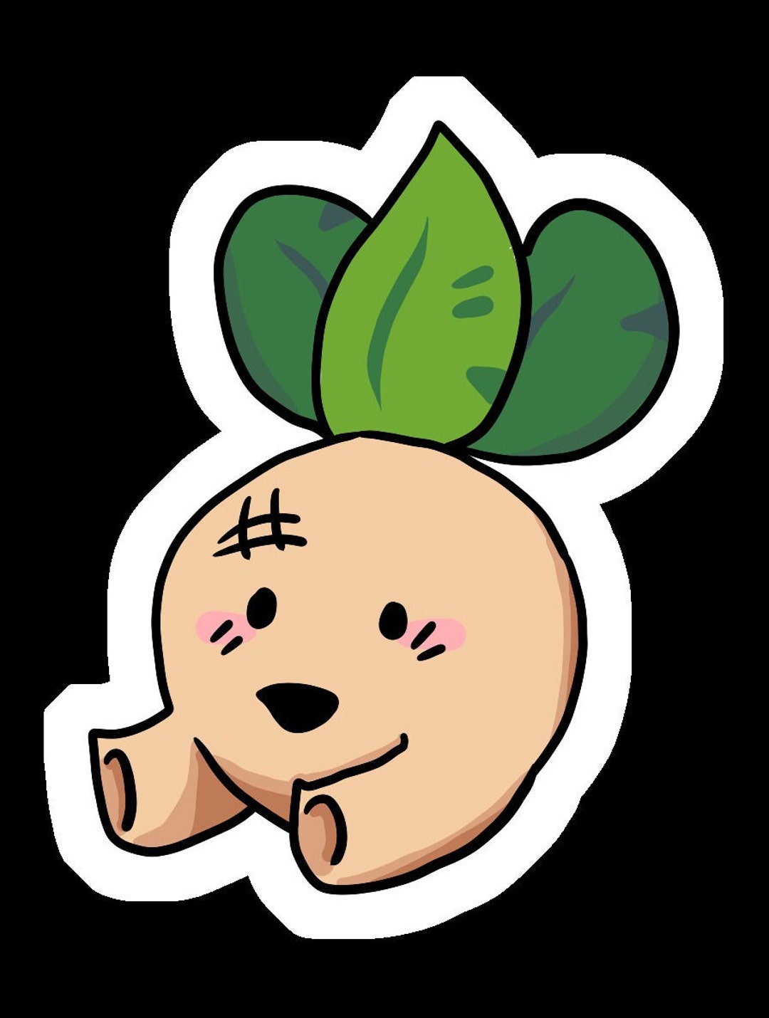 Turnip Boy Sticker Etsy