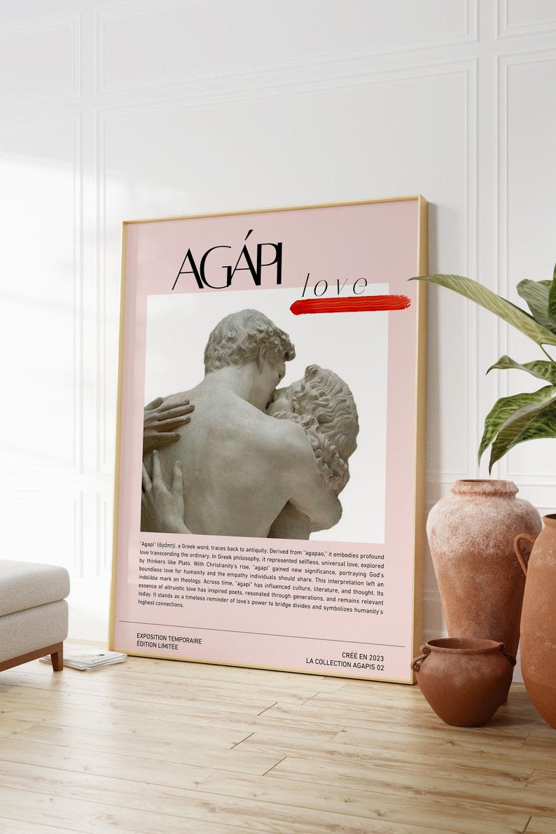 Ancient Greek Statue Prints Agapi Love Print DIGITAL PRINT Etsy Australia