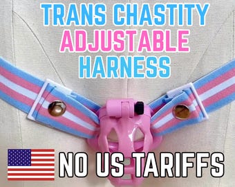 Trans Chastity cage strap Adjustable Elastic belt  Support Waist Strap,  Chastity Support Band,Chastity Cage Elastic Belt Male Sissy Garter
