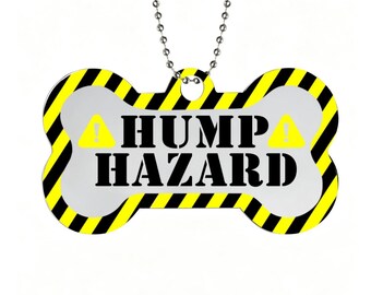 Hump Hazard Stainless Steel Pet Play Tag Bdsm