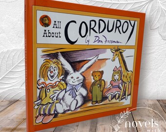 Vintage 1998 All About Corduroy Hardcover Book by Don Freeman