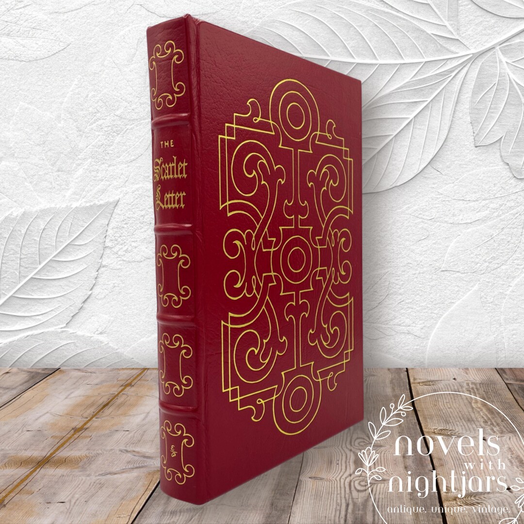 The Scarlet Letter by Nathaniel Hawthorne, Vintage 1975 Easton Press ...