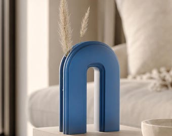 Maceta con arco curvo (archivo STL) / Maceta moderna orgánica para suculentas (impresión 3D) (descarga)