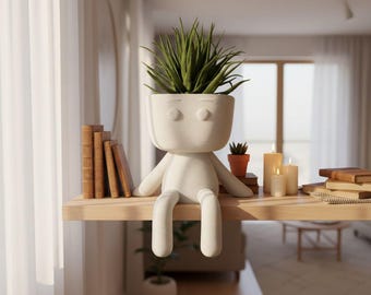 File STL Milo Sitting Planter / Modello per stampante 3D (download digitale)