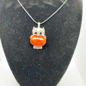 Big Belly Owl Necklace