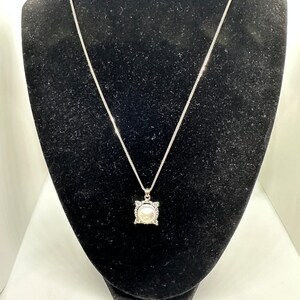 Genuine Pearl Nautical Style Necklace