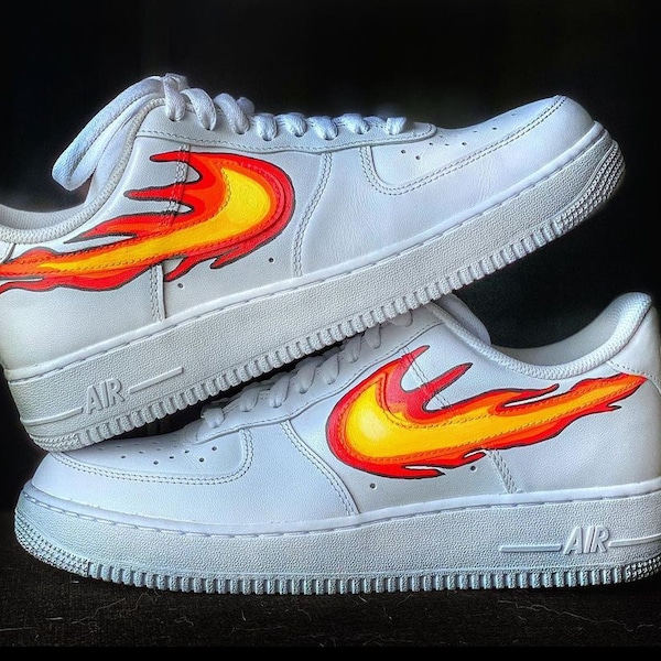 af1 custom fire