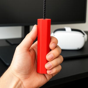 Dynamite Desk Toy Inspired by Animal Company | Funny VR Gamer Gift | 3D Printed Dynamite Stick Prop | VR Room Decor for Desk Setup