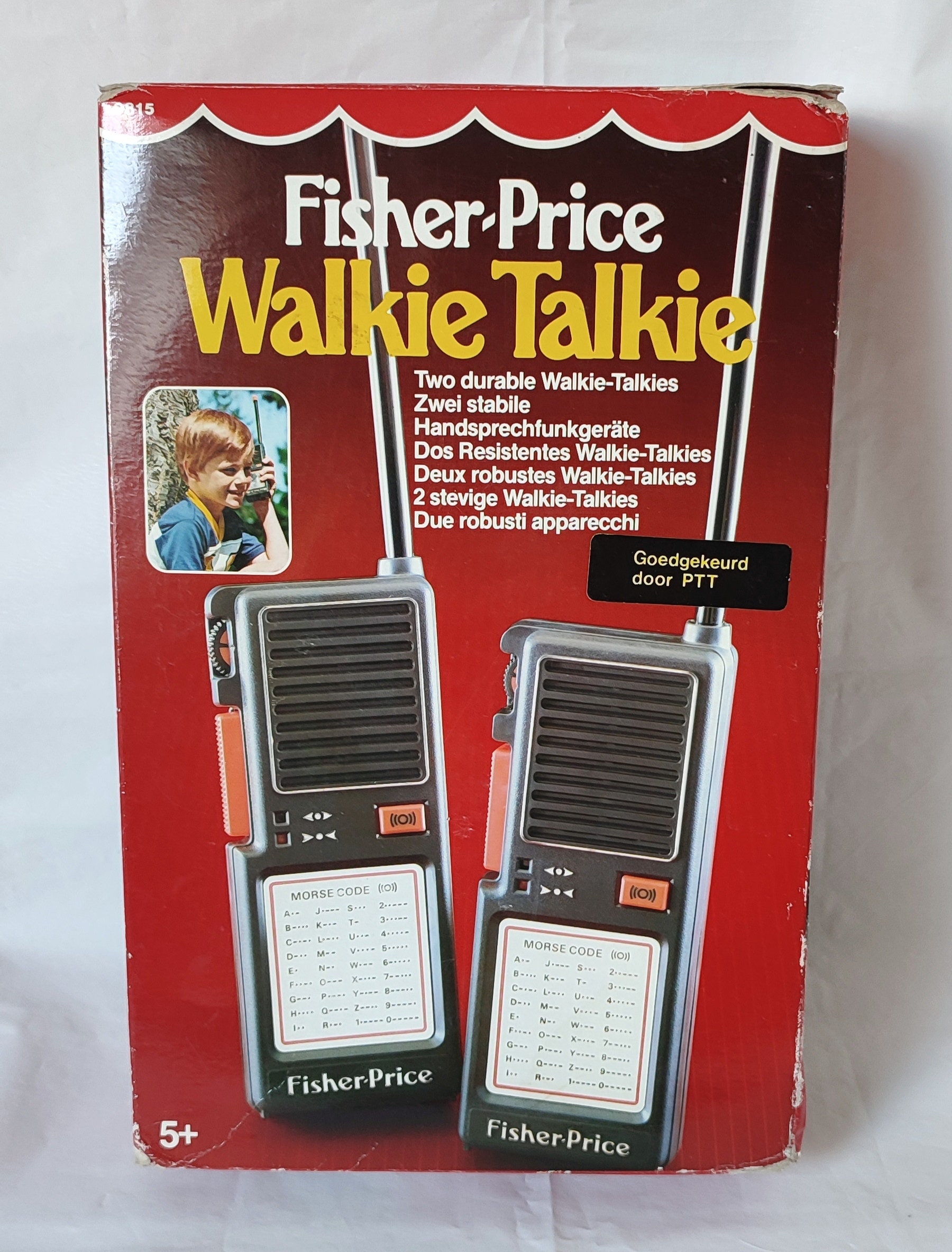 ツッキー Vintage Fisher Price Sky Talkers Walkie Talkies #815 (1983