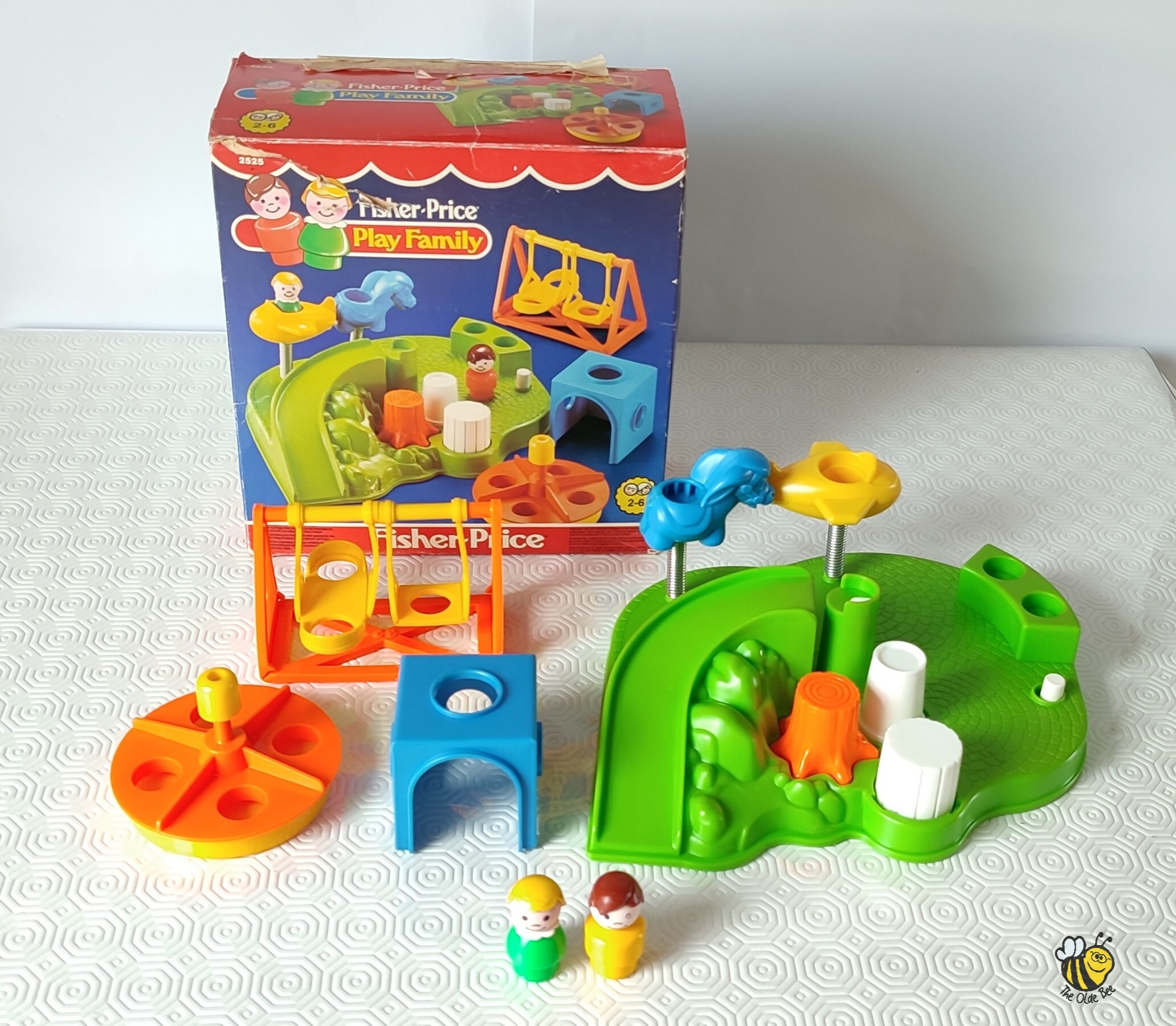 Buy COMPLETE Fisher Price Playground 1986 Vintage Fisher Price Online in  India 