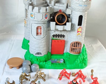 vintage Fisher Price Great Adventures Castle # 77110 (1994), fabriqué en Italie