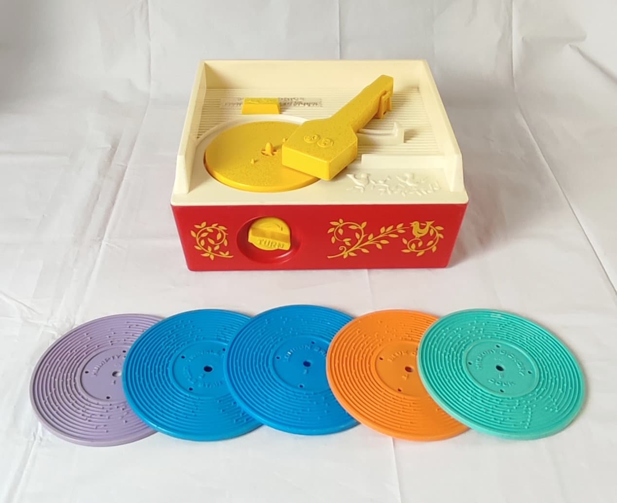 Rockin Record Fisher Price Record Player Extra Records Fisher