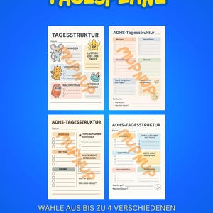 Effektive Tagespläne für ADHS, Stressfrei den Tag meistern!