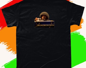 JAH SHAKA  -Mens/rave/attitude/gift/t-shirt/fathers day/politics/hip-hop/original/graphic/tshirt cotton/crewneck/unisex/design/logo tee