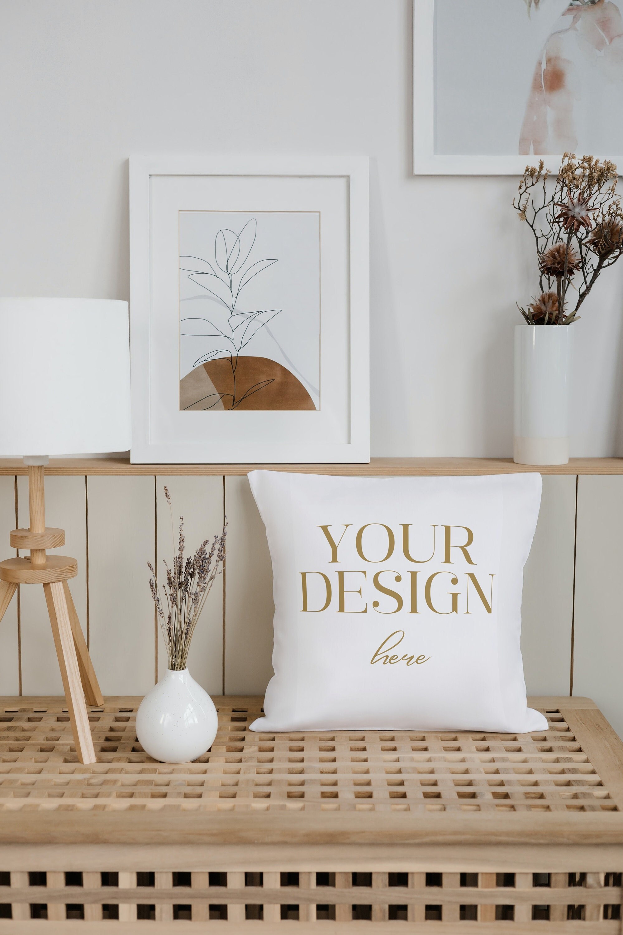 Villa Pillow Mockup Gift Mockup Pillow Design Home Accessories Etsy