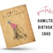 Printable Hamilton Birthday Card | Musical Theatre Pun Card | Aaron ...