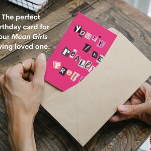Printable Mean Girls Birthday Card | Mean Girls Quote | Download and ...
