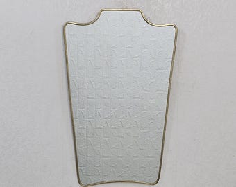 Handmade Arch Brass Wall Mirror - Antiqued Finish