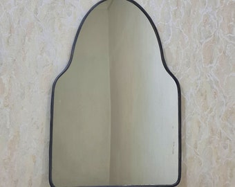 Black matte Wall Brass Mirror Arch Mirror Gold Mirror Wall Mirror Wall Decor Handmade Mirror Arched Mirror Bathroom Mirror Antique Mirror