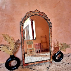 Moroccan Mirror,Bone Mirror,Arch Mirror,Vintage Mirror,Handmade Mirror,Berber Mirror,Unique Mirror,Wall Mirror,Hall Mirror,vanity mirror