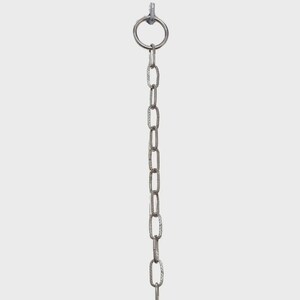 Wall Suspended Brass Mirror Quadris Wall Hanging Mirror with Chains Rectangle Mirror Front of a Window Rectangular Mirror image 3