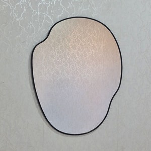 Asymmetrical mirror Irregular Mirror Handmade Brass Mirror Aesthetic Mirror Wall Mirror bathroom mirror for wall  decorative mirror