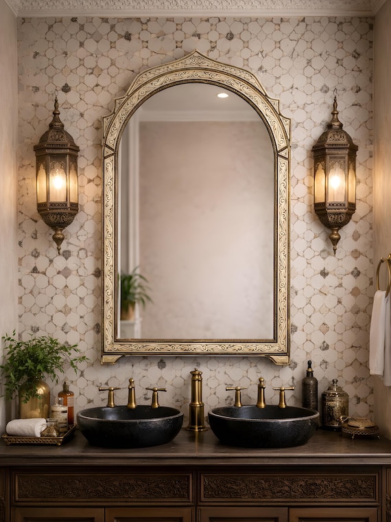 Specchio Bagno Vintage a Specchi per la decorazione della casa | Acquisti Online su