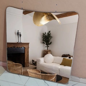 Buy TC Oval Shaped Brass Wall Mirror Frame Decorative Frame for Bathroom  Wash Basin Bedroom Drawing Room - Gold (22 INCHES) Without Mirror(Framed)  Online at Low Prices in India 