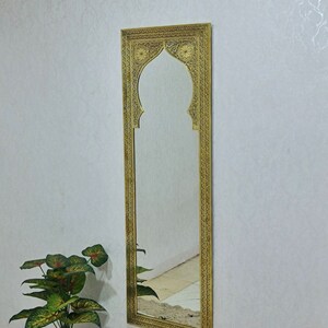 Large Mirror Decorate Mirror Decorated Mirrors Moroccan Mirror Brass
