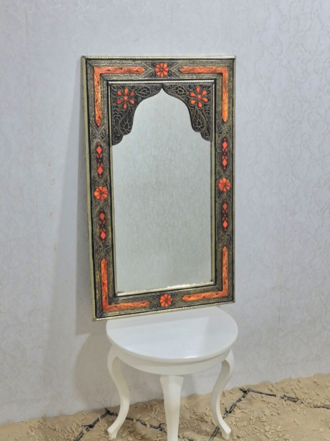 Moroccan WALL Mirror Large Mirror Big Mirror Handmade Mirror Hand Engraved Floor Mirror Wall ...