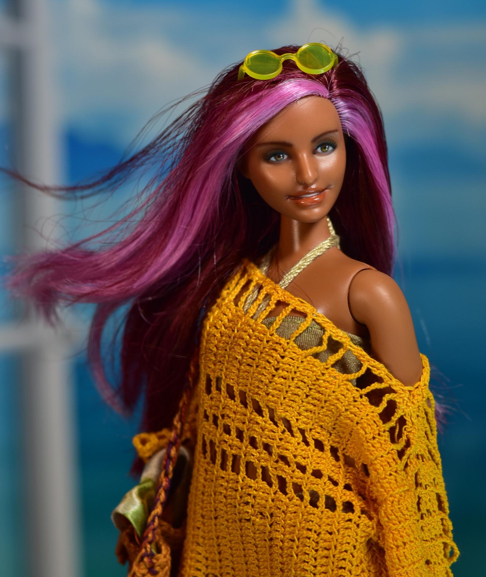 Custom OOAK Barbie Doll: Hand-repainted, Collectible - Etsy