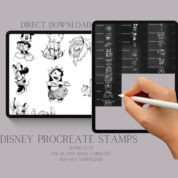 Stamps Clipart Designs - Procreate 20+