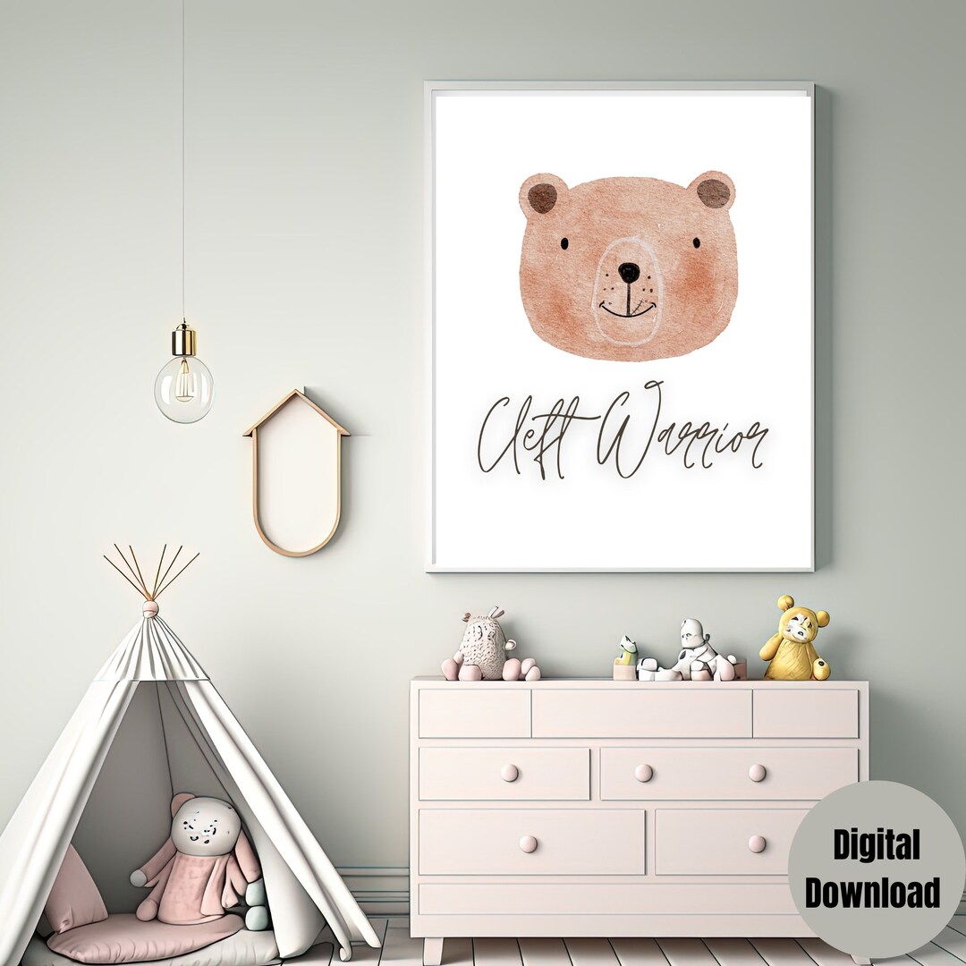 Cleft Lip and Palate Art Printable Wall Art Nursery Wall Art - Etsy