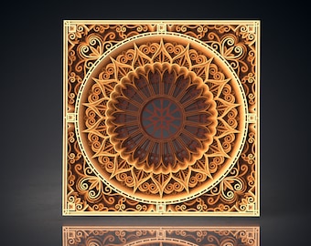 Multilayer layer design, laser cut, SVG, ai, dxf, dwg, png, jpg, pdf