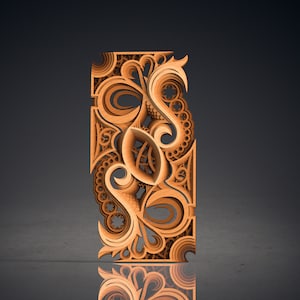 Multilayer layer design, laser cut, SVG, ai, dxf, png, jpg, pdf.