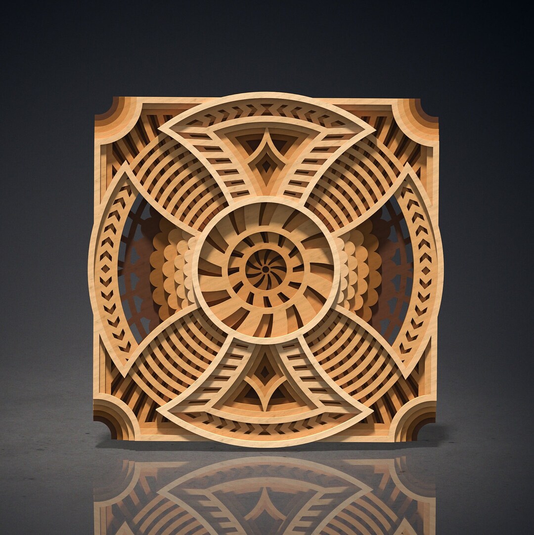 Multilayer Layer Design, Laser Cut, SVG, Ai, Dxf, Png, Jpg, Pdf - Etsy