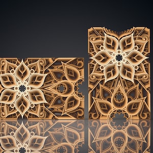 10 layers, 900 x 600 mm, multilayer layer design, laser cut, SVG, ai, dxf, png, jpg, pdf