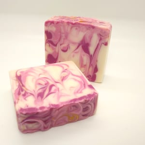 Pink Peony Handmade Bar Soap, Gift For Her, Natural Soap Bar, Artisan Handmade Soap, Cold Process Soap