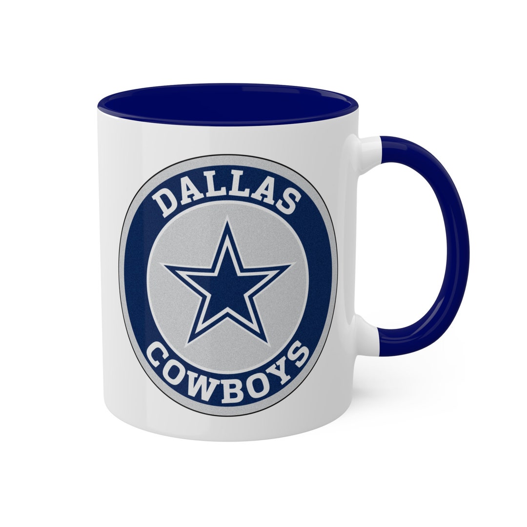 Dallas Cowboys Football Mug, Dallas Cowboys, Football Mug, Cowboys