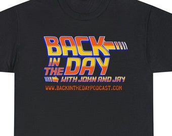 Back in the Day with John and Jay "Back to the Future" Inspired T-shirt