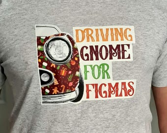 Nissan Figaro &quot;FIGMAS CHRISTMAS Collection&quot; Custom T-Shirt! Pick Design, T-shirt colour and size