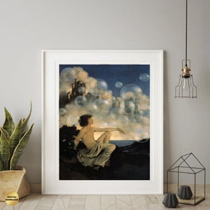Maxfield Parrish Print,, Circa 1904, Ladies' Home Journal Maxfield Parrish Print,, Circa 1904, Ladies' Home Journal